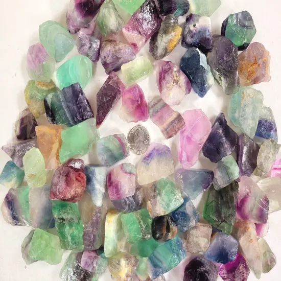 Fluorite Crystals - Rough Stones Bulk {4}