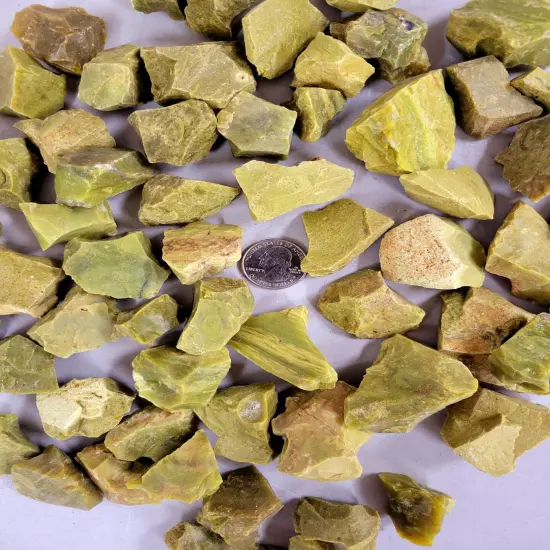 Green Opal - Rough Stones Bulk {3}