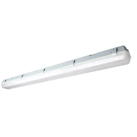 1-Light Commercial Products Light Fixture in White Finish {1}