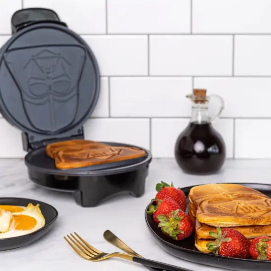 Uncanny Brands Star Wars Darth Vader Chest Plate Waffle Maker {2}