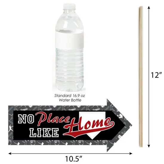 Big Dot of Happiness Funny Grand Slam - Fastpitch Softball - Birthday Party or Baby Shower Photo Booth Props Kit - 10 Piece {4}