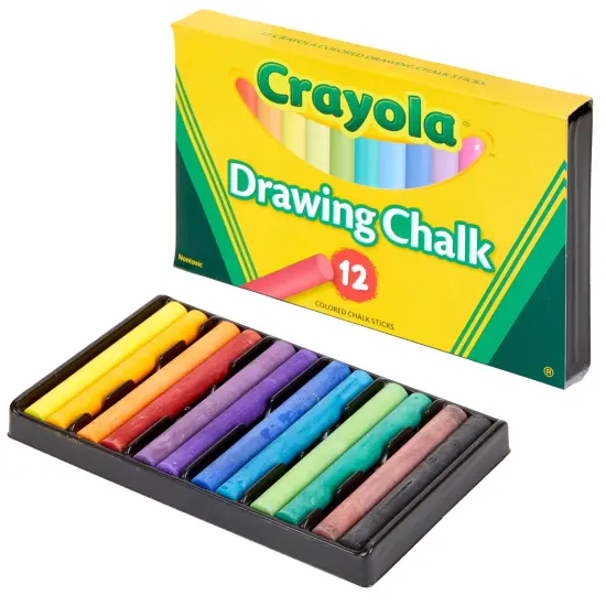 Crayola Drawing Chalk-12/Pkg {4}