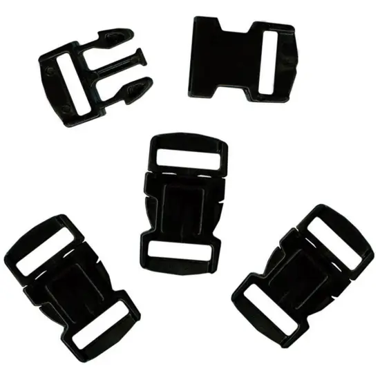 Pepperell Parachute Cord Buckles 30/Pkg-12mm {2}