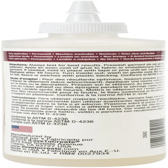 Aleene's Fabric Fusion Permanent Adhesive-8oz {2}
