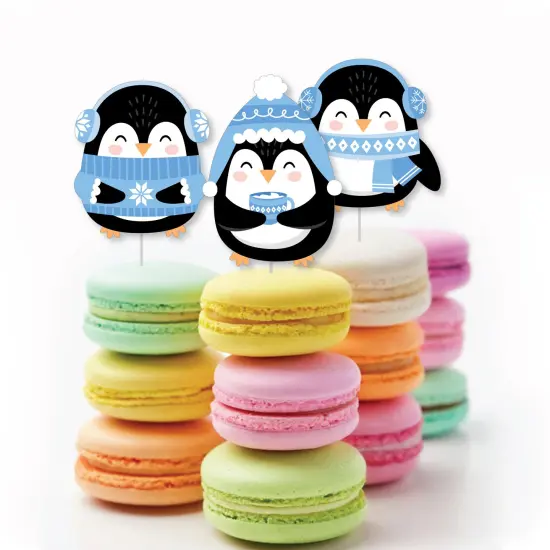 Big Dot of Happiness Winter Penguins - DIY Shaped Holiday and Christmas Party Cut-Outs - 24 Count {4}