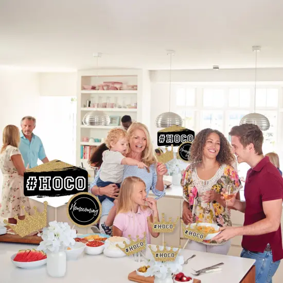 Big Dot of Happiness HOCO Dance - Homecoming Centerpiece Sticks - Showstopper Table Toppers - 35 Pieces {6}