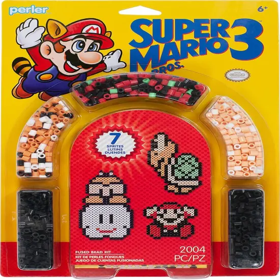 Perler Fused Bead Activity Kit-Super Mario Brothers 3 {1}