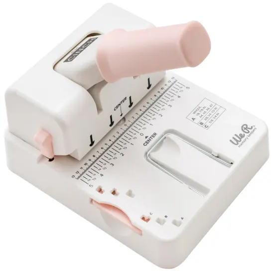 We R Disc Cinch Book Binding Tool-White/Pink {3}