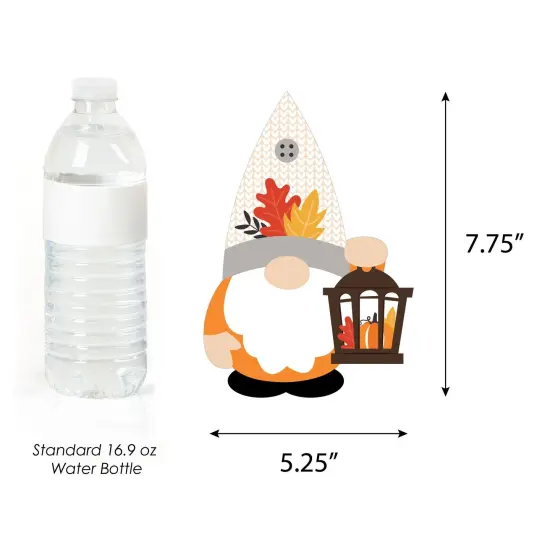 Big Dot of Happiness Fall Gnomes - Gnomes Decorations DIY Autumn Harvest Party Essentials - Set of 20 {6}