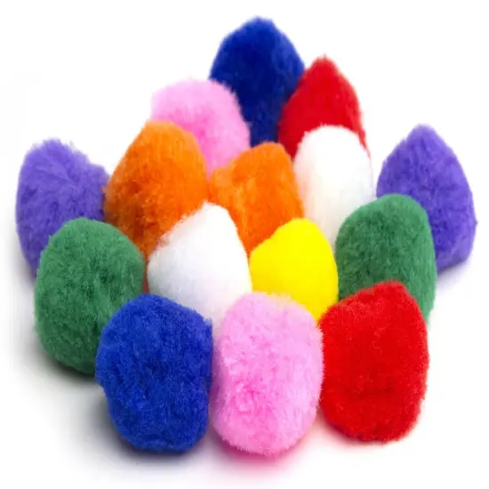 CousinDIY Pom Poms 1.5" 15/Pkg Yellow {4}