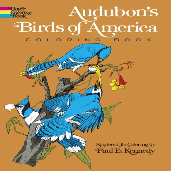 Audubon's Birds Of American Coloring Book-Softcover {1}