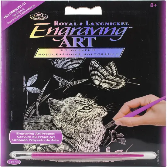 Royal & Langnickel(R) Holographic Foil Engraving Kit 5"X7" {2}