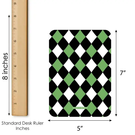 Big Dot of Happiness Kentucky Horse Derby - Bar Bingo Cards and Markers - Horse Race Party Bingo Game - Set of 18 {6}