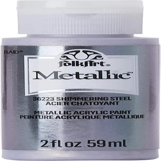 FolkArt Metallic Acrylic Paint 2oz {1}