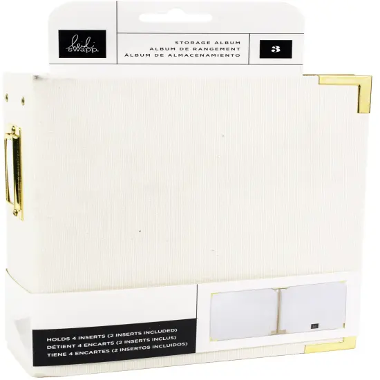 Heidi Swapp Storyline Chapters Album Kit 6"X8"-Cream {1}