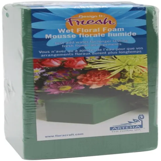 FloraCraft Floral Artesia WetFoM Brick-2.8"X3.8"X8.8" {1}