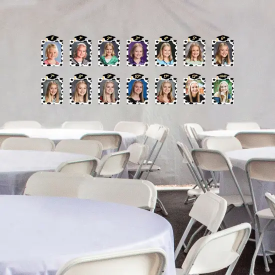 Big Dot of Happiness Hello College Graduation 8 x 10 inches K-12 School Photo Holder - DIY Party Decor - Picturific Display {4}