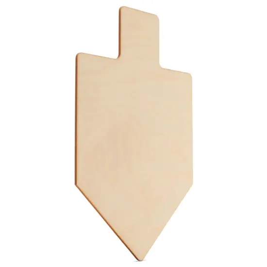 Wooden Dreidel Cutout 12", for Hanukkah D&eacute;cor and Crafts | Woodpeckers {2}