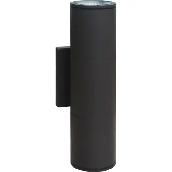 Nuvo 2-Light 20w 120-277v LED Large Up & Down Sconce Fixture in Bronze Finish Warm White {1}