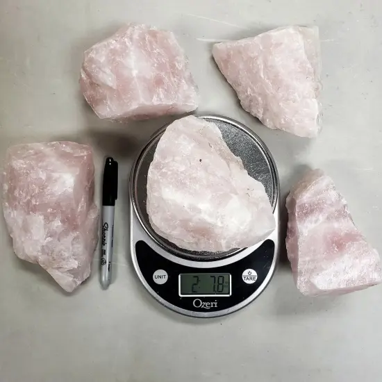 GIANT Rose Quartz Specimen {5}