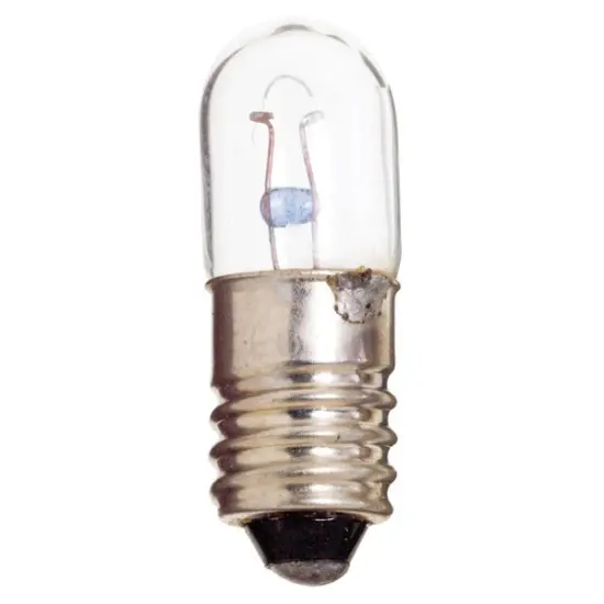 10PK - Satco S7961 1487 2.8W 14V T3.25 E10 Base Miniature light bulb {1}