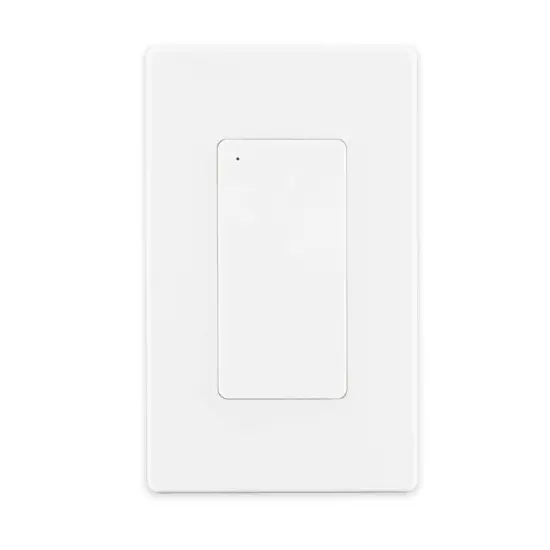 Wi-Fi On-Off Light Switch - White Finish - Satco Starfish Smart Technology {2}