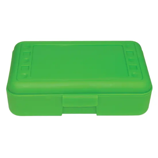Pencil Box, Lime Opaque, Pack of 12 {3}