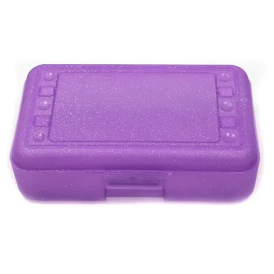 Pencil Box, Purple Sparkle, Pack of 12 {2}