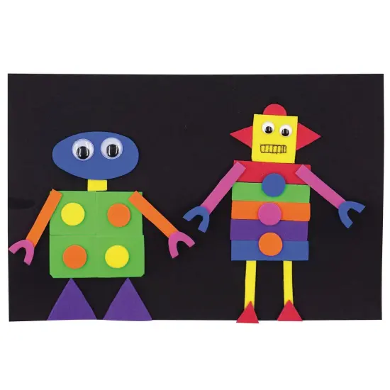 WonderFoam&reg; Shapes, Assorted Sizes, 720 Pieces Per Pack, 3 Packs {4}