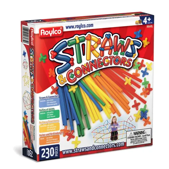Straws & Connector Set, 230 Pieces {2}