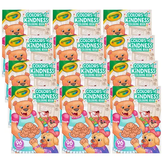 Colors of Kindness Coloring Book, 96 Pages, Pack of 12 {1}