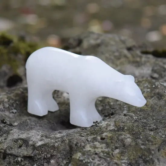 Mothers Day Gift - Polar Bear Alabaster Carving Kit {2}