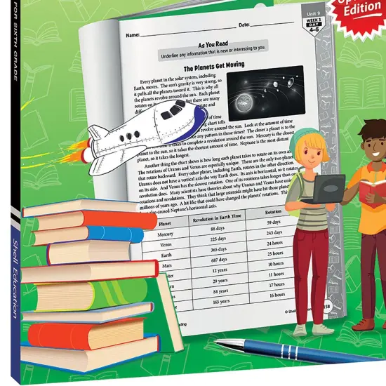 180 Days of Reading 2nd Edition, Grade 6 {3}