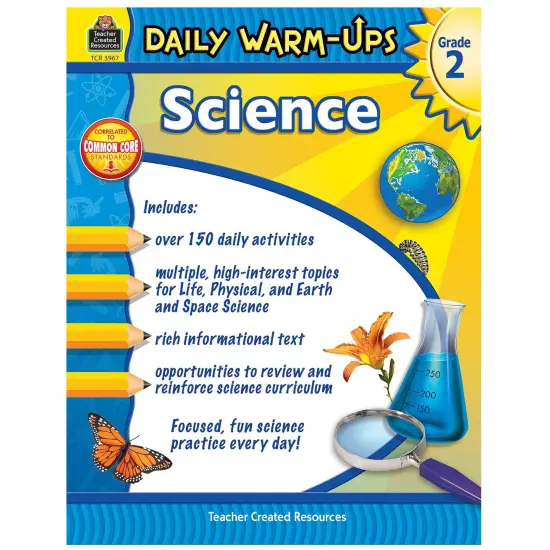 Daily Warm-Ups Science Book, Grade 2 {1}