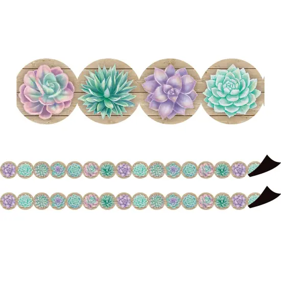 Rustic Bloom Magnetic Border, 24 Feet Per Pack, 2 Packs {1}