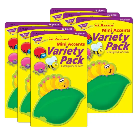 Bugs Mini Accents Variety Pack, 36 Per Pack, 6 Packs {1}
