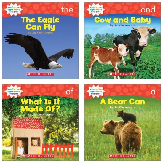 Nonfiction Sight Word Readers Set, Level A, Set of 25 Books {3}