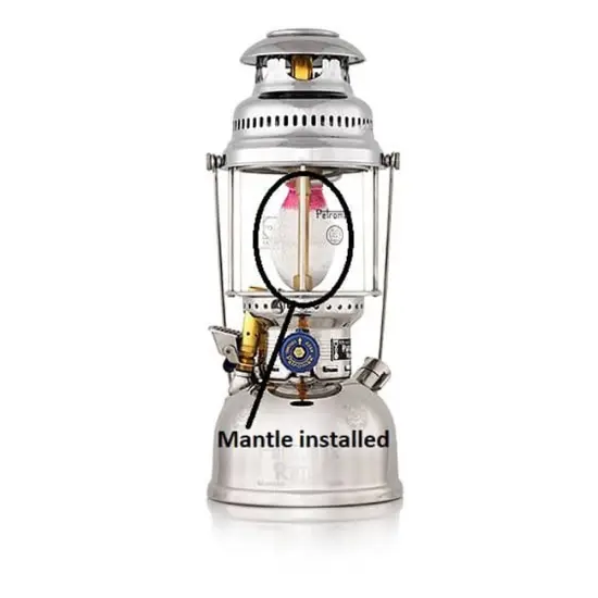 Petromax Mantles for HK500 Pressure Lanterns, Artificial Silk Pack of 5 for Petromax Lamp {3}