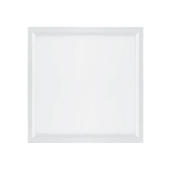 Nicor 6in 3000K Square Edge Lit Recessed LED Downlight {1}