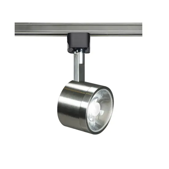 Nuvo TH405 12 Watt LED Track Head Brushed Nickel Finish 24 Degree Beam Angle Clear {1}