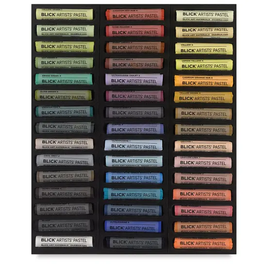 Blick Artists' Soft Pastel Set - Assorted Colors, Set of 45 {2}