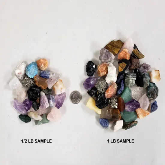 Raw Crystal Chunks - Assorted & Random Mix {5}