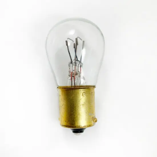 GE 1691 - 27566 17w 28v S8 BA15s Base Aircraft Low Voltage Light Bulb {3}