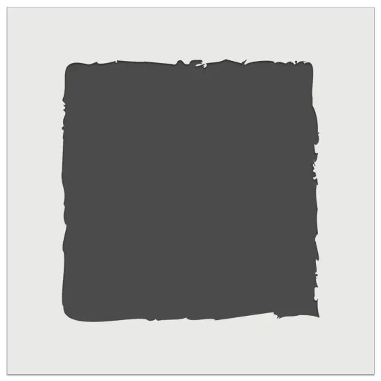 Sketchy Solid Square Wall Cookie DIY Craft Reusable Stencil {7}