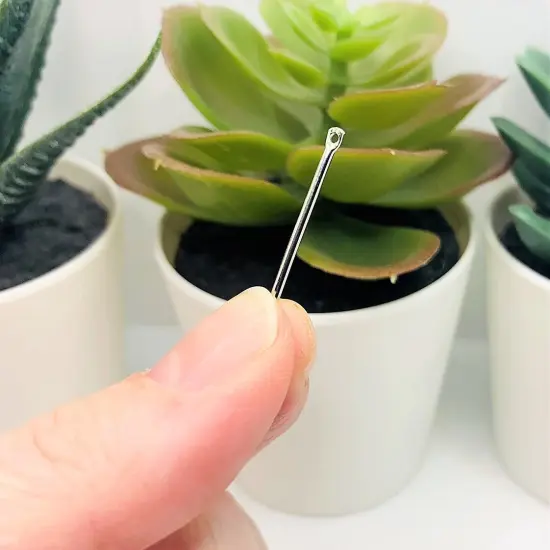 4, 20 or 50 Pieces: Silver Toned 25x2mm Simple Minimalist Bar Connectors {4}