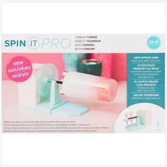 We R Memory Keepers Spin It PRO Tumbler Turner - Rotary Drying Tool 661054 {4}
