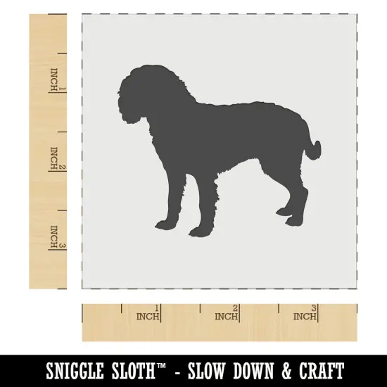 American Water Spaniel Dog Solid Wall Cookie DIY Craft Reusable Stencil {5}