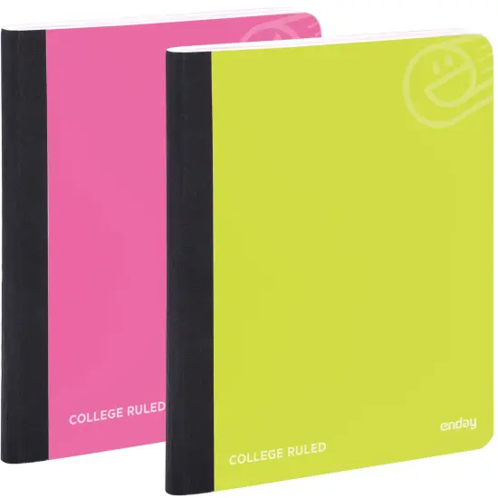 Enday C/R 100 Ct. Composition Book Blue {3}