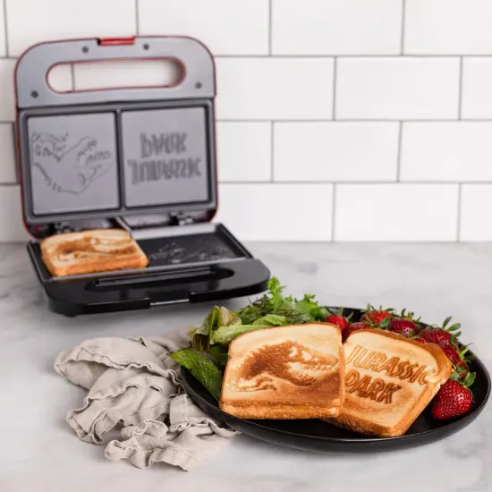 Uncanny Brands Jurassic Park Grilled Cheese Maker {3}