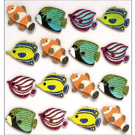 Jolee's Boutique Fish Repeats Dimensional Stickers {1}